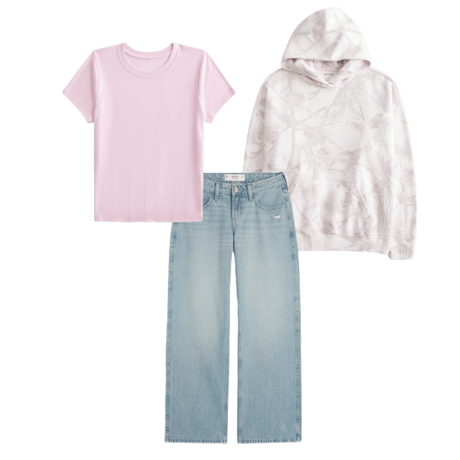 Oversized Pink Camo Hoodie