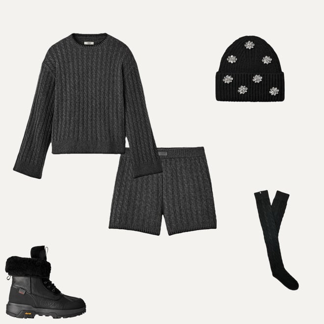 Women's Embellished Knit Cuff Beanie
