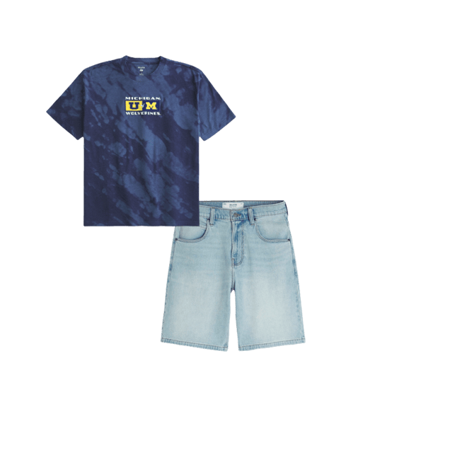 Boxy University of Michigan Graphic Tee
