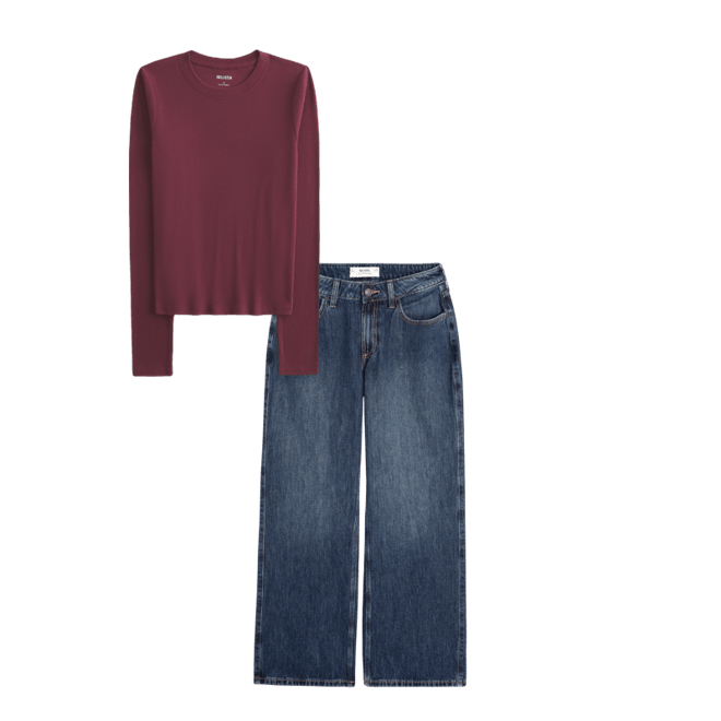 Long-Sleeve Crew Top