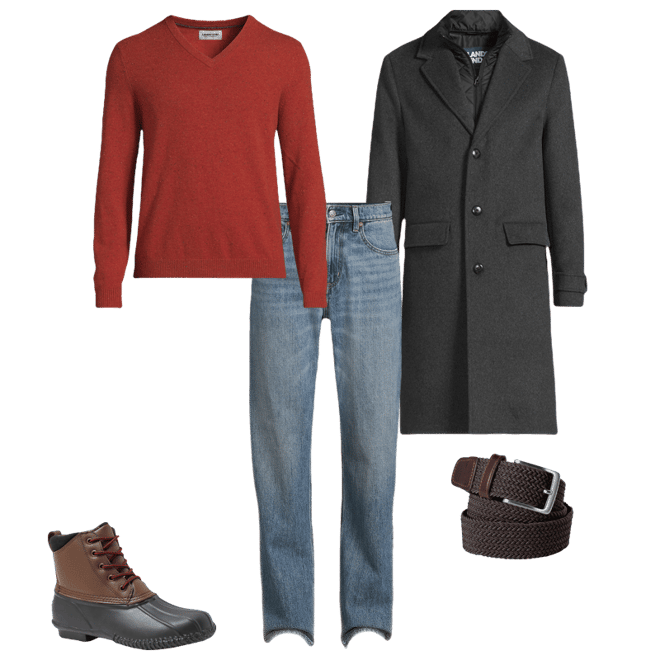 TIELOCKEN COAT by Super140’s Jackal WOOL Toscana Coat In Italian Stadium-cloth Wool Blend For Women | J.Crew