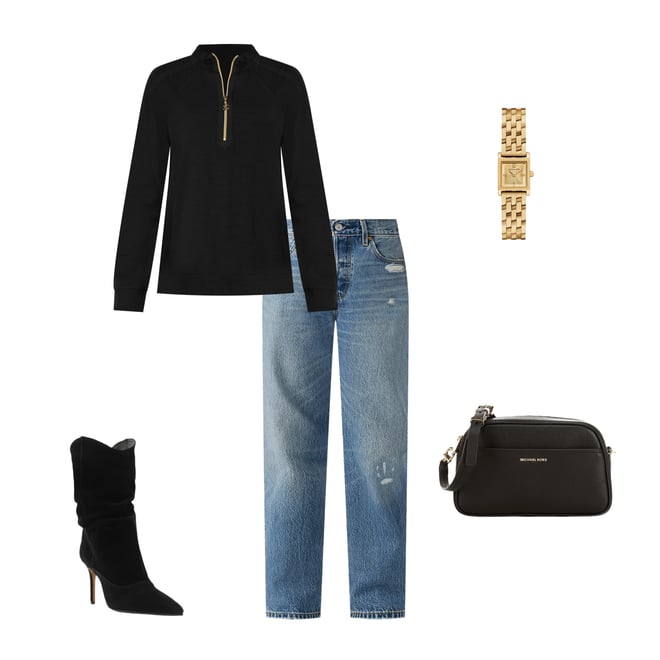 Lilly Pulitzer Ashlee Slub Terry Knit Luxletic Mock Neck Long