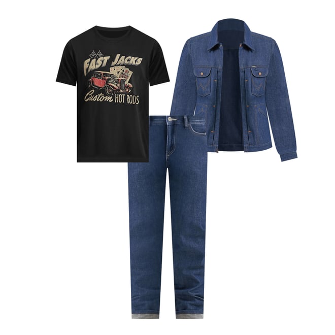 Men's 13MWZ Raw Japanese Selvedge Jean in Raw Indigo