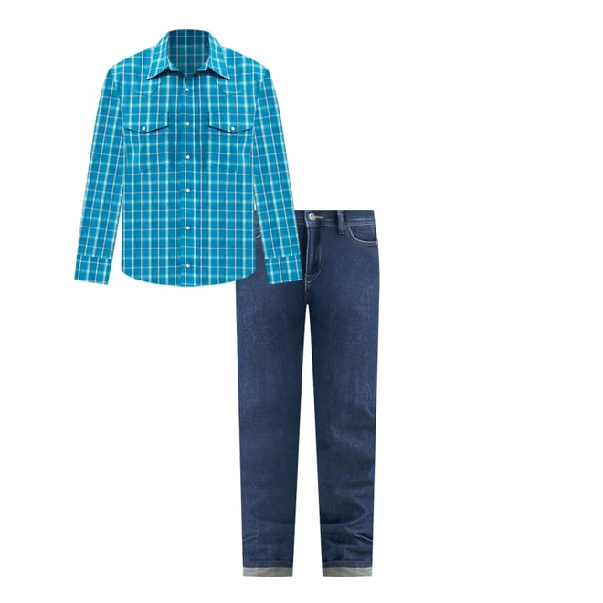 Men's 13MWZ Raw Japanese Selvedge Jean in Raw Indigo