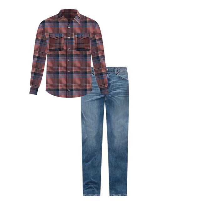 Men's Wrangler Retro® Relaxed Fit Bootcut Jean in Harris