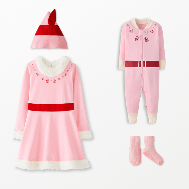Kids Warner Bros™ Discovery Jovie Elf Costume Dress Hanna Andersson