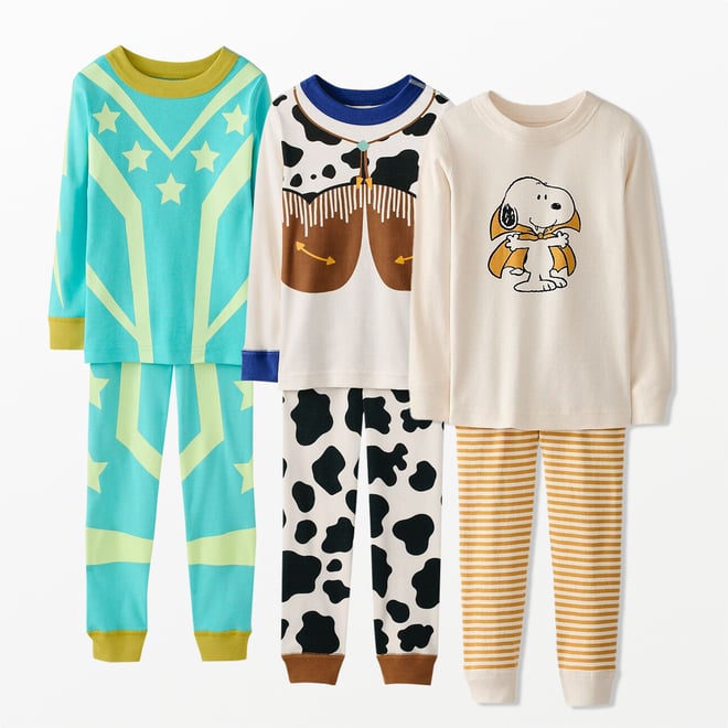 Kids Halloween Glow-in-the-Dark Long John Pajama Set | Hanna Andersson