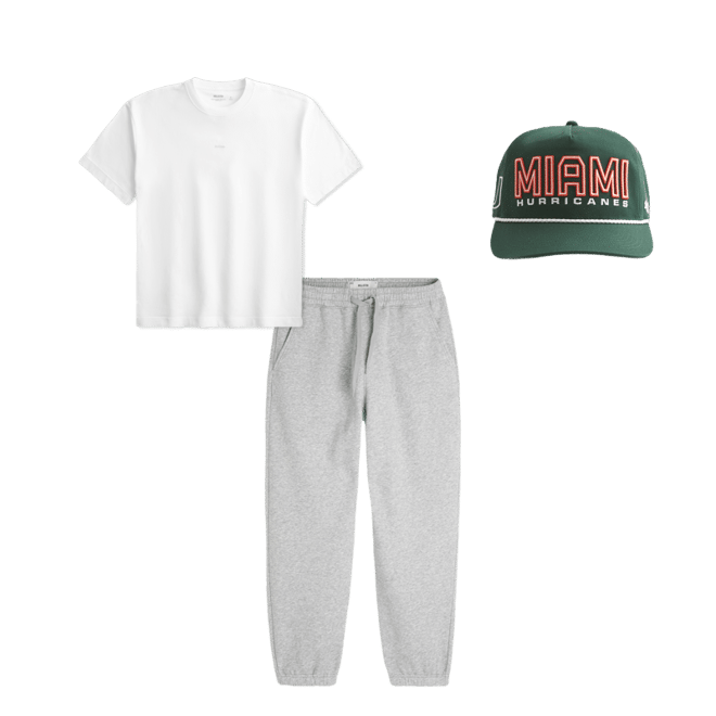 47 Brand University of Miami Hurricanes Graphic Hat