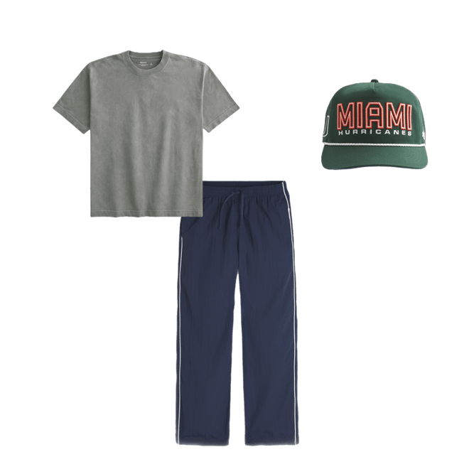 47 Brand University of Miami Hurricanes Graphic Hat