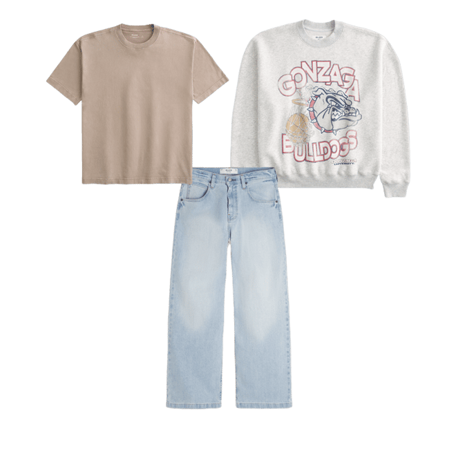 Boxy Heavyweight Washed Cotton Crew T-Shirt
