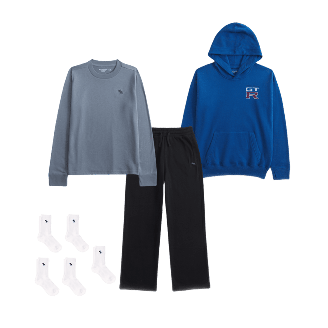 essential icon baggy open-hem sweatpants