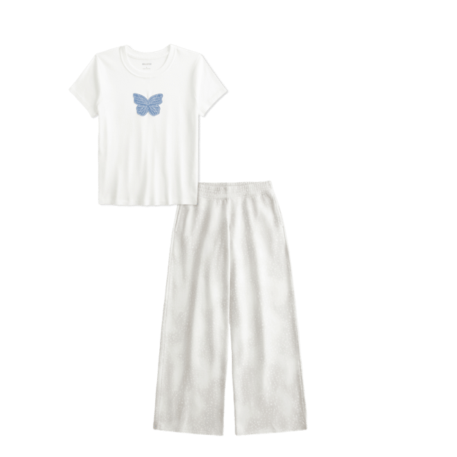 Butterfly Graphic Baby Tee