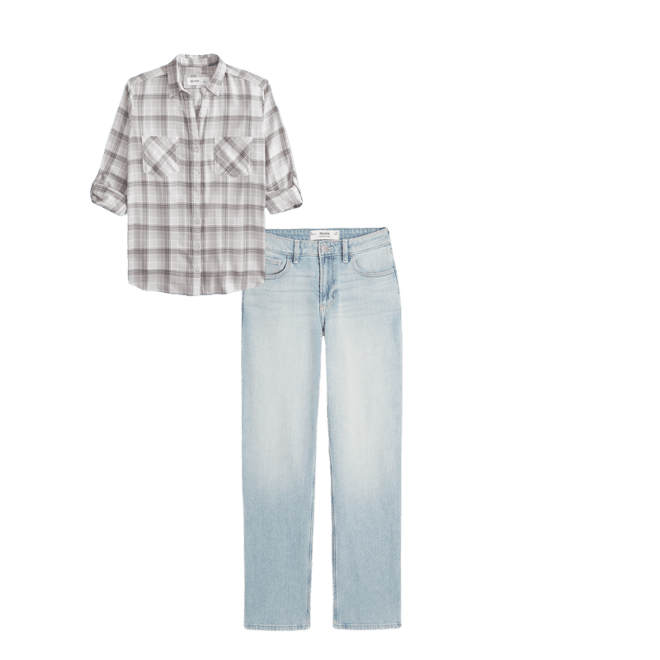 Oversized Flannel Shirt