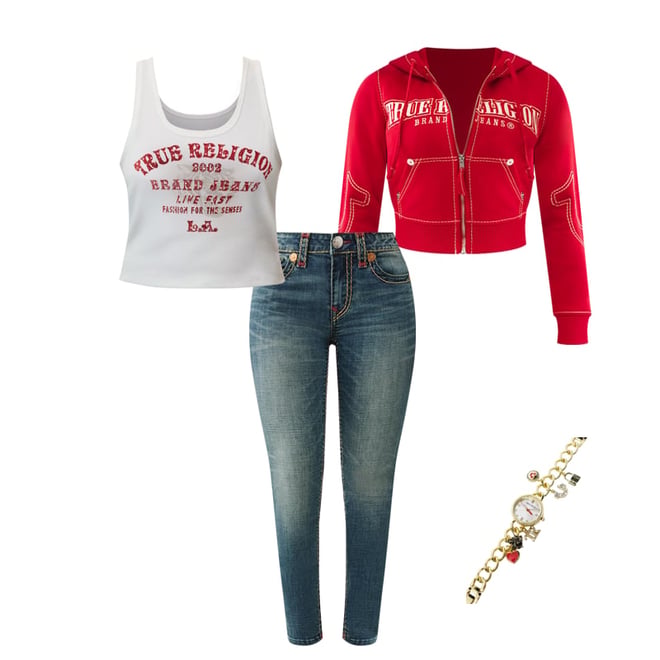 TRUE RELIGION KIRSH タンクトップ True Religion SRS Logo Crop Tank Top – DTLR
