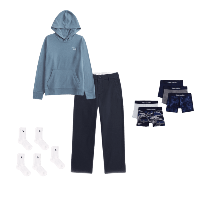 cozy hooded long-sleeve tee