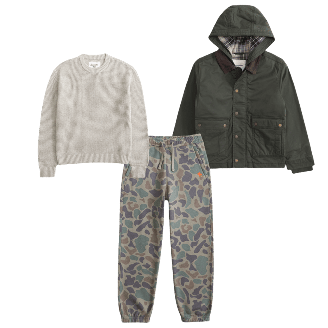 essential icon zipper joggers