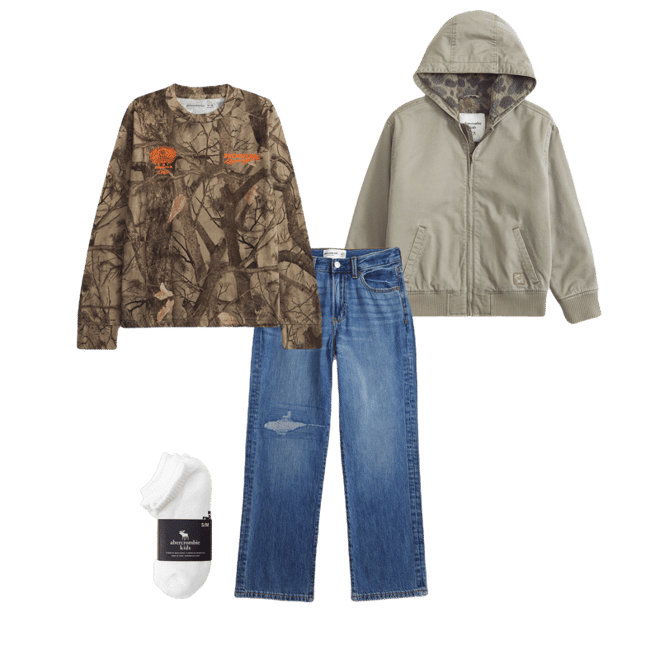 hooded workwear jacket