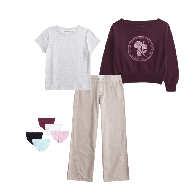 off-the-shoulder graphic crew sweatshirt