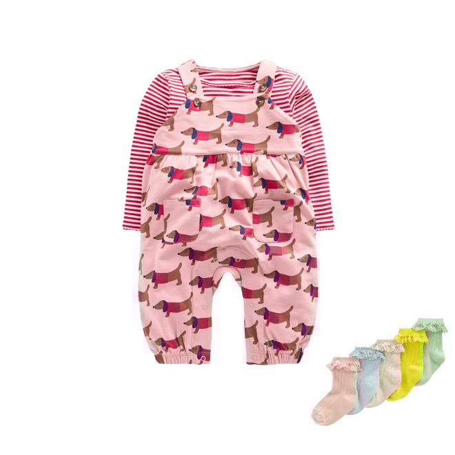 プルメリアFrench Pink Drost Salopette M プルメリアFrench Pink