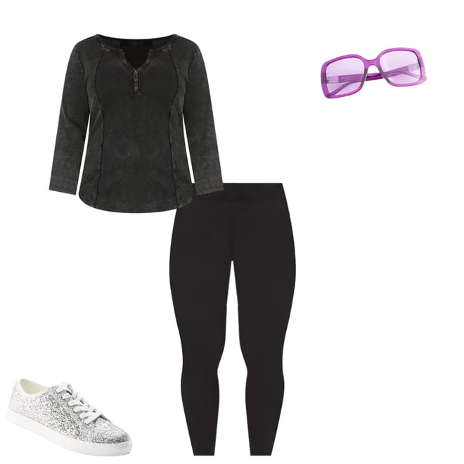 Cato Fashions | Cato Plus Size Solid Black Leggings