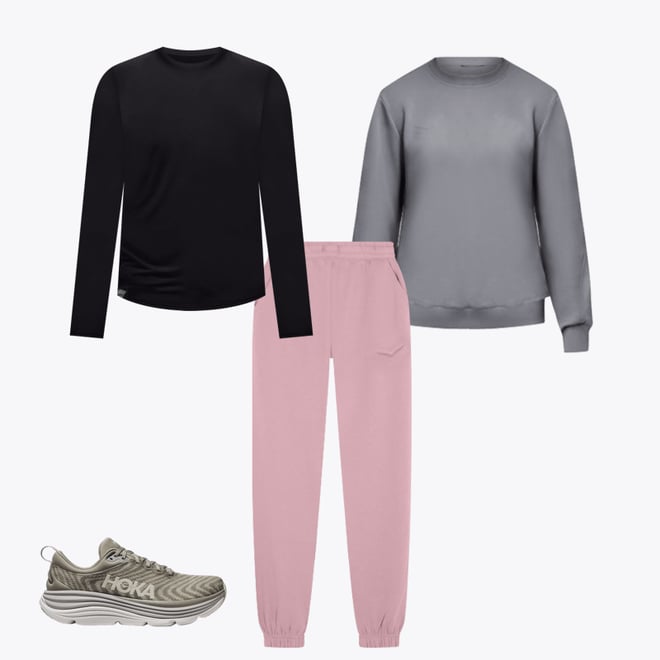 HOKA ONE ONE® (ホカ オネオネ™) Logo Crewneck HOKA ONE ONE® Kaitoro Knit Crew for Men | HOKA ONE ONE®