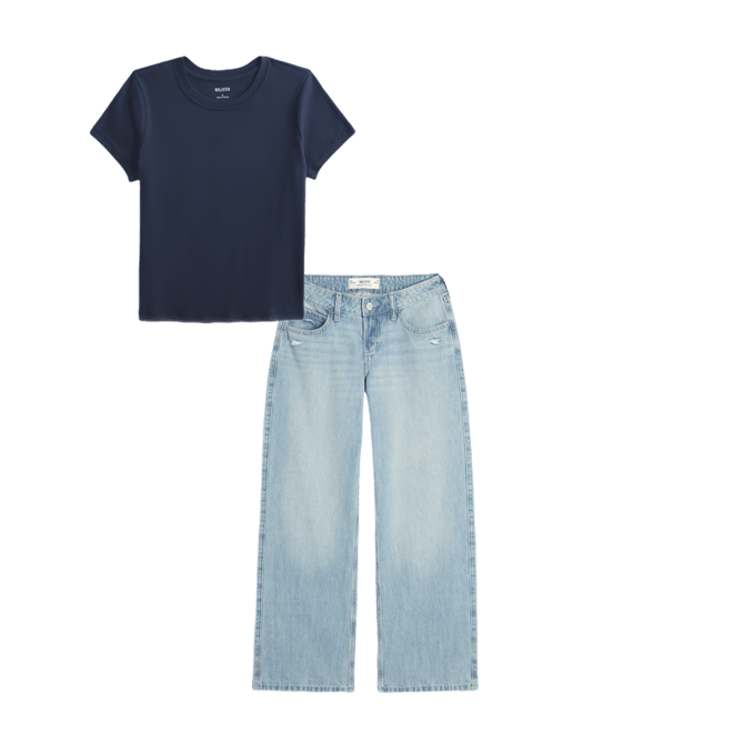 Easy Short-Sleeve Crew Baby Tee