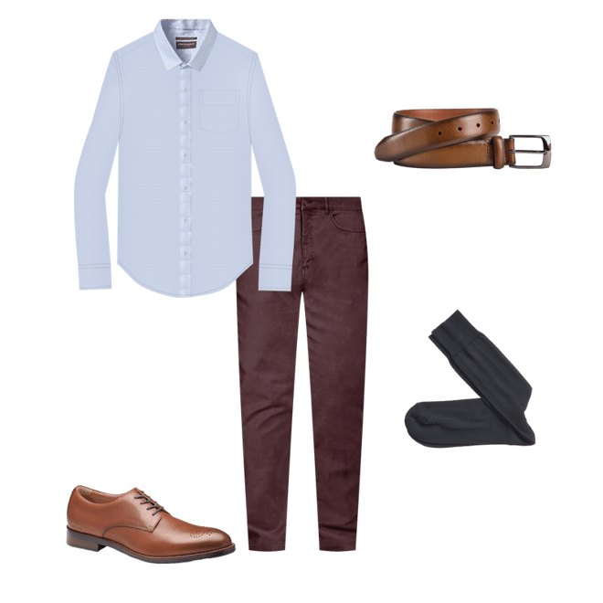 Men's Upton Dress Belt in Tan | Johnston & Murphy