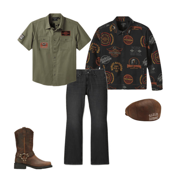 Harley-Davidson ハーレー純正 80s タンク ツイル ジャケット Men's 80s Tank Twill Jacket | Harley-Davidson USA