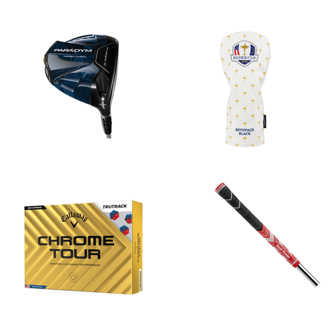 Callaway PARADYM 4.5.6UT 3本セット カスタムシャフト