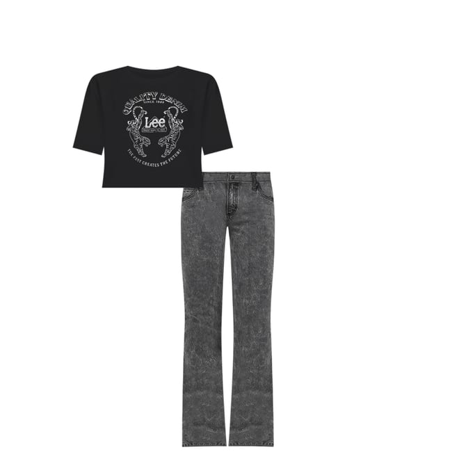 Katie カットソー ハイストレッチシアーレイヤードカットソー(カットソー・Tシャツ