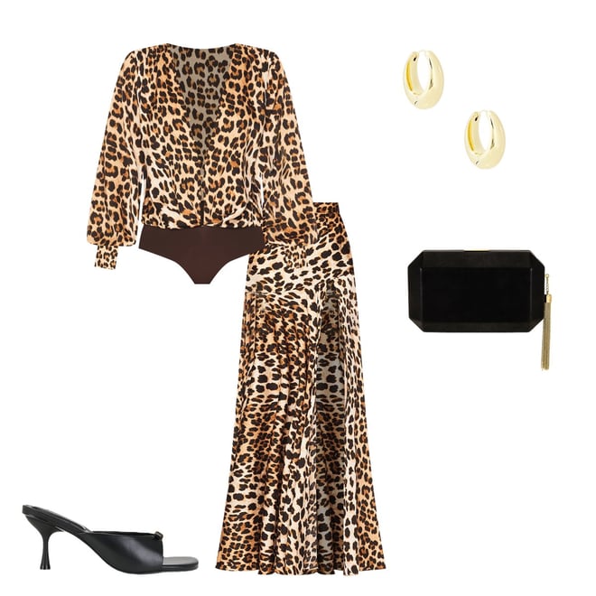 Noelle Leopard Bodysuit