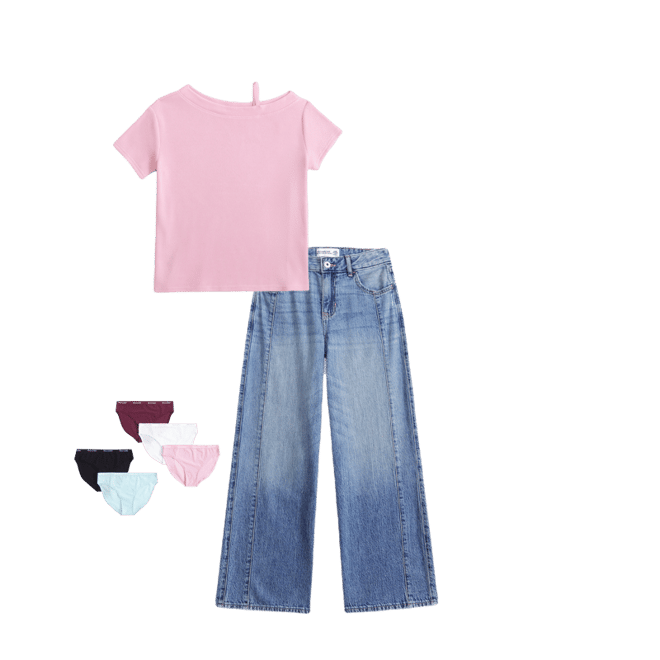high rise ultra wide leg jeans