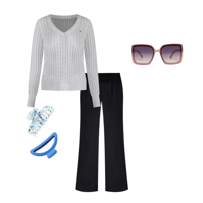 Mid-Rise Wide Leg Sweatpants