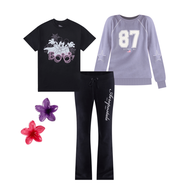 Aeropostale 1987 Fit & Flare Sweatpants
