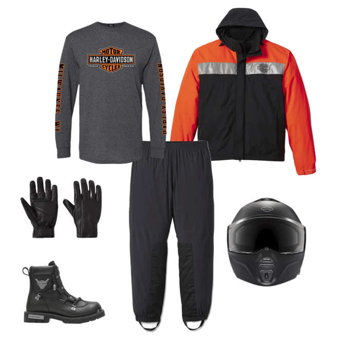 Men's Full Speed II Waterproof Rain Jacket | Harley-Davidson USA
