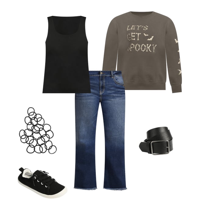 Plus Size Lets Get Spooky Relaxed Fit Sweatshirt