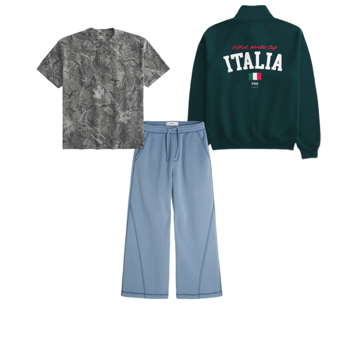 Seamed Big Sweatpants