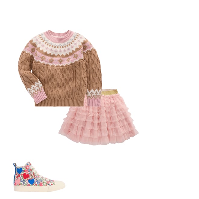 Tiered Tulle Skirt-Chalk Pink | Boden USA