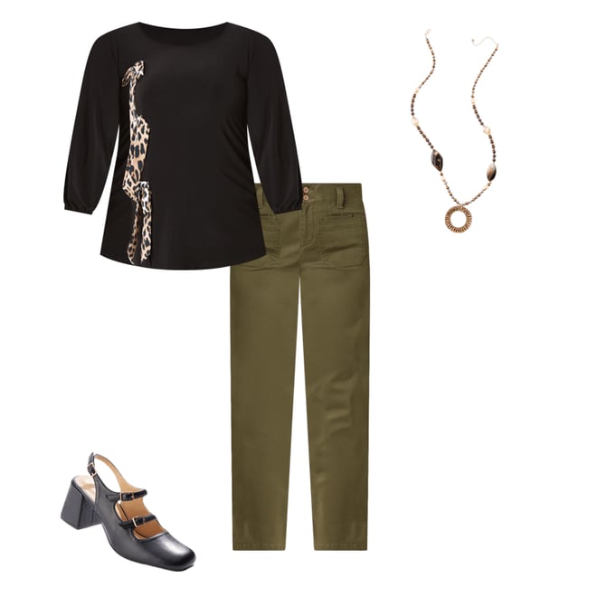  Cato Fashions | Cato Glass Statement Pendant Long Necklace