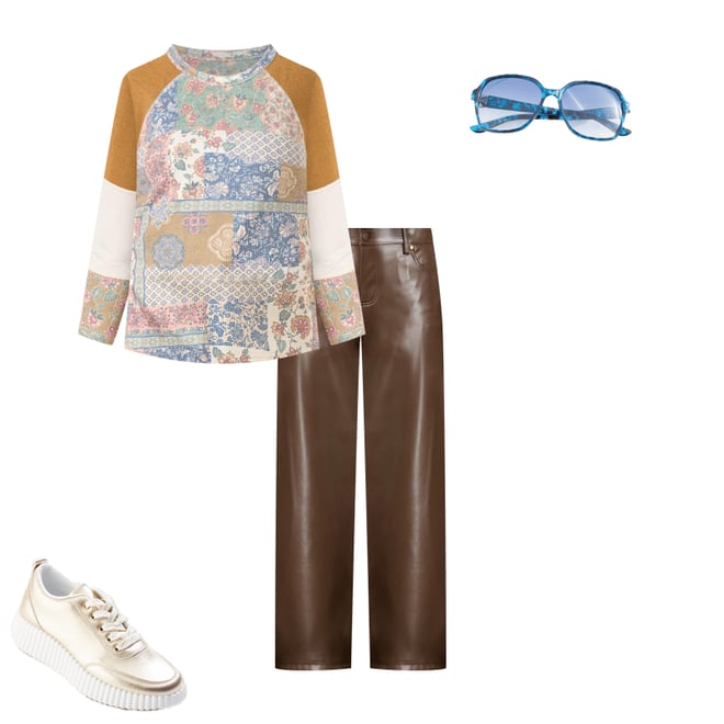 Cato Fashions | Cato Faux Leather Barrel Pants