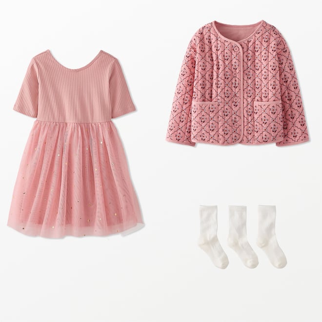 Muslin Quilted Button Up Jacket | Hanna Andersson