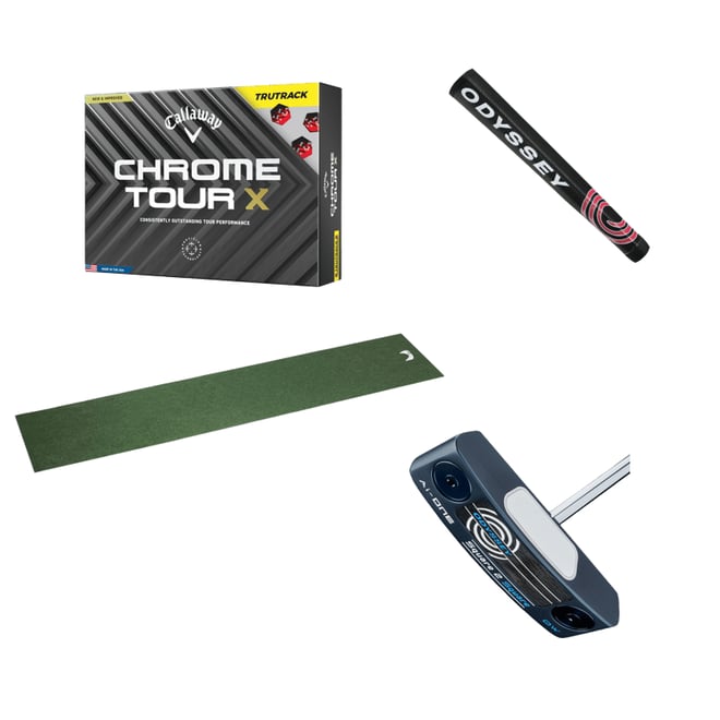 オデッセイAI-ONE SQUARE2 SQUARE DOUBLE WIDE Odyssey Ai-ONE Square 2 Square DOUBLE WIDE Putter STROKE LAB