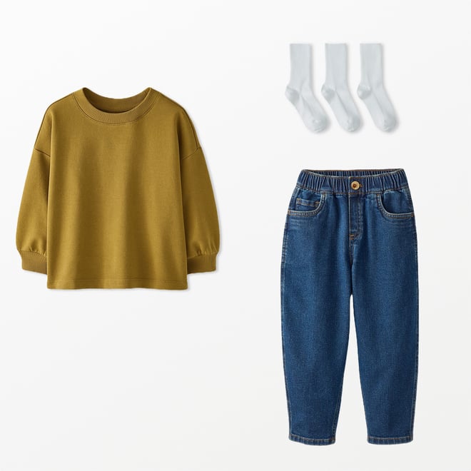 Balloon Sleeve French Terry Sweatshirt | Hanna Andersson