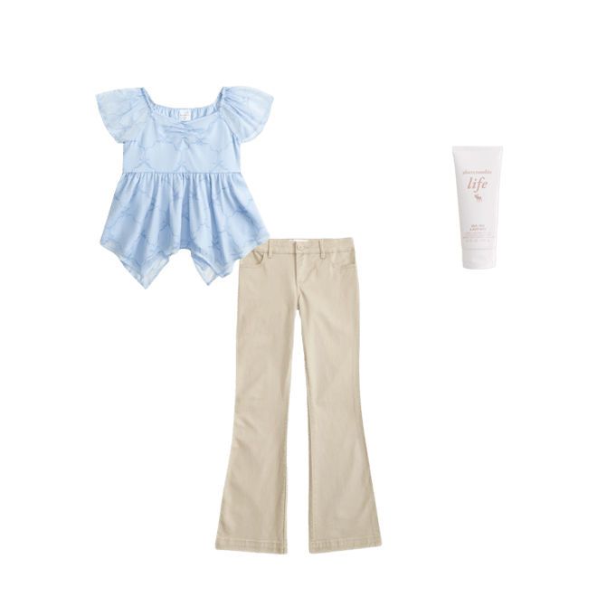 chiffon babydoll top