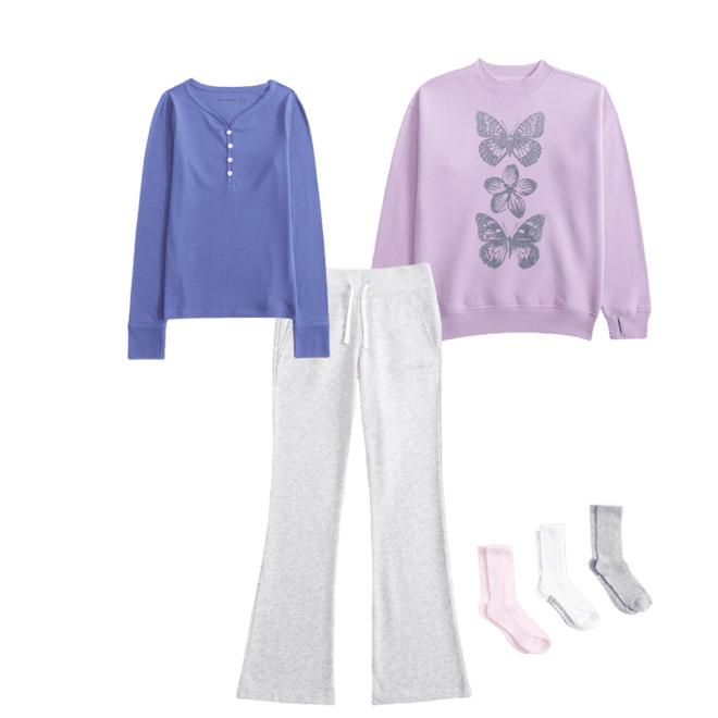 essential bootcut sweatpants
