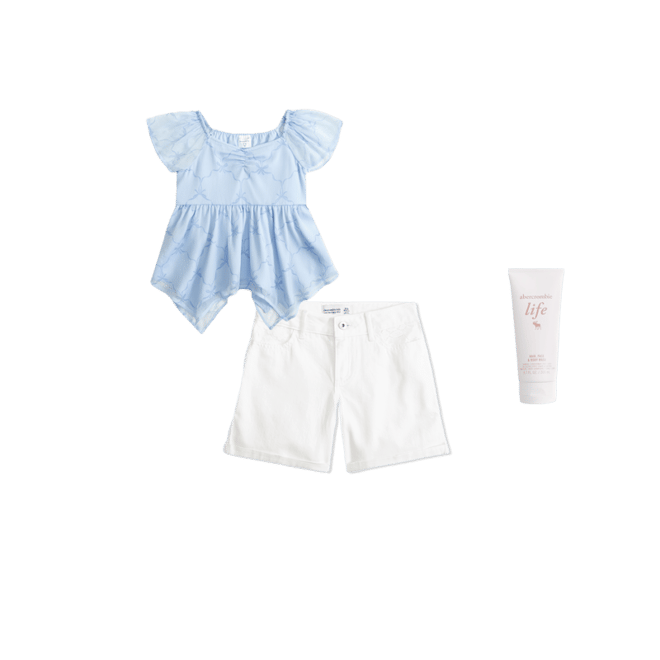 chiffon babydoll top