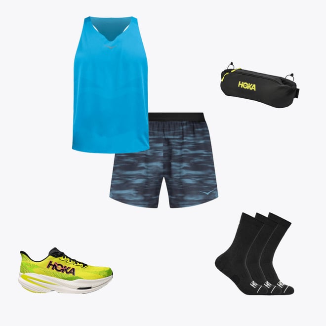 HOKA® MEN'S SINGLET HOKA ONE ONE® Race Day Singlet for Men | HOKA ONE ONE®