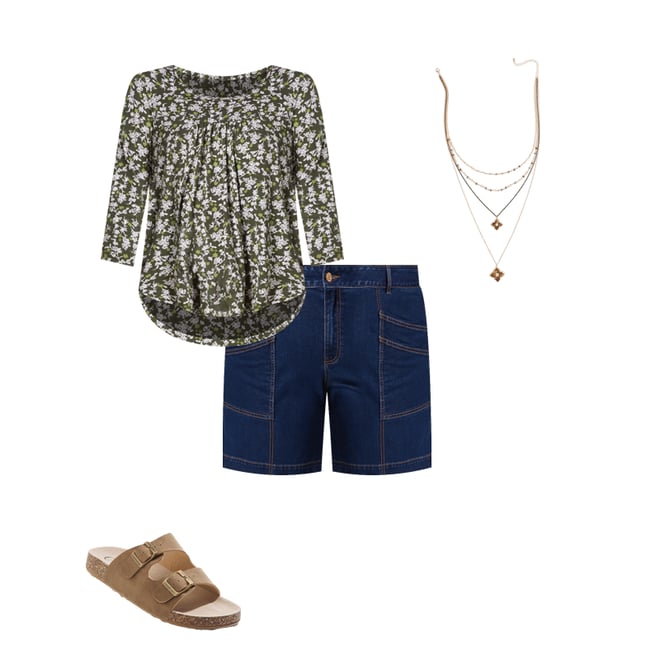  Cato Fashions | Cato Plus Size High Rise Denim Shorts