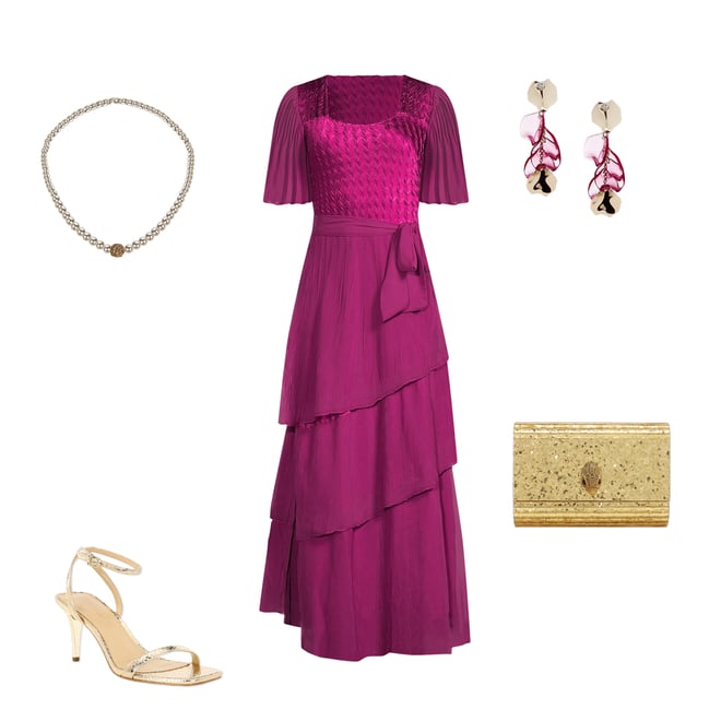 green emerald velvet dress Long Ruffle Dress