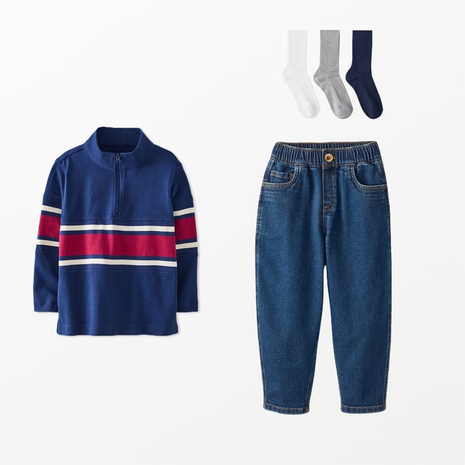 Quarter Zip Pullover | Hanna Andersson